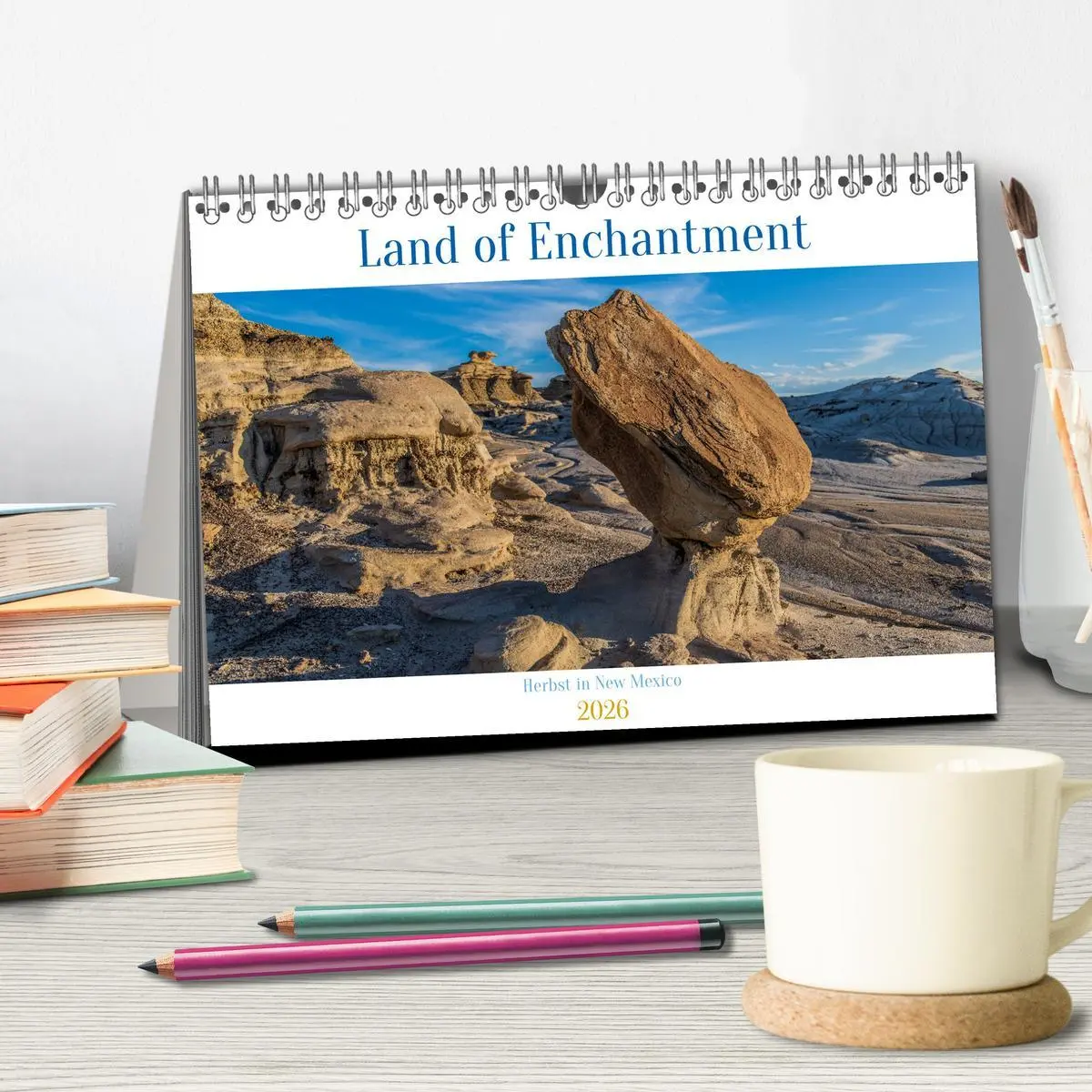 Bild: 9783457551660 | Land of Enchantment - Herbst in New Mexico (Tischkalender 2026 DIN...