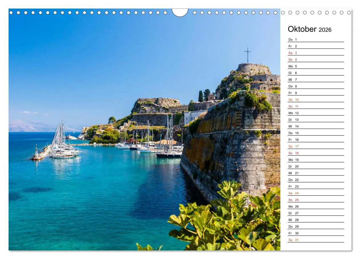 Bild: 9783457931660 | Griechische Inseln im Ionischen Meer (Wandkalender 2026 DIN A3...