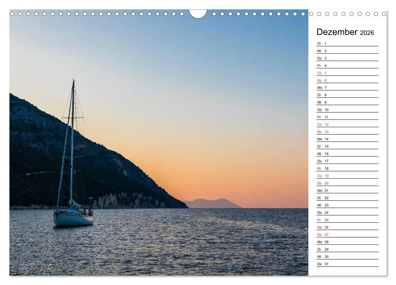 Bild: 9783457931660 | Griechische Inseln im Ionischen Meer (Wandkalender 2026 DIN A3...