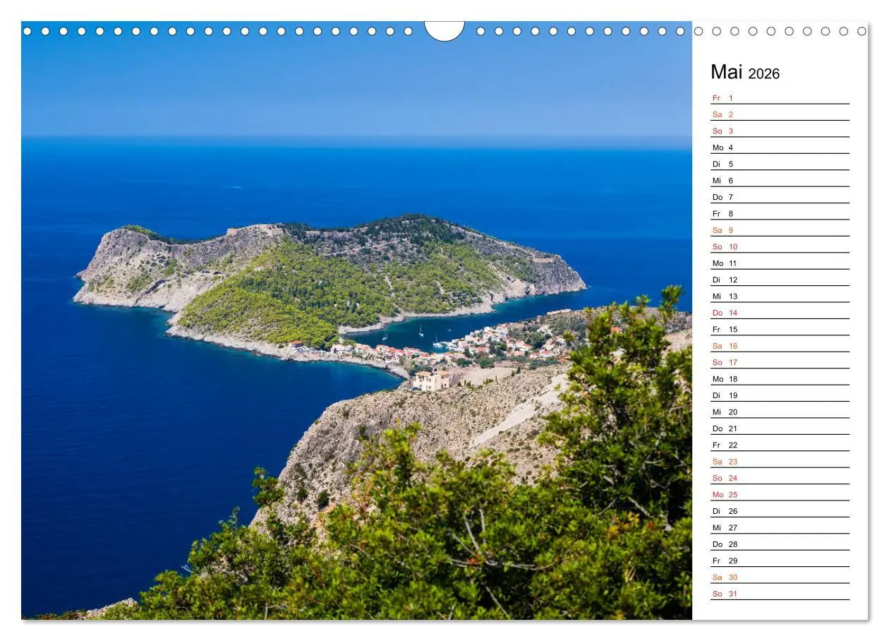 Bild: 9783457931660 | Griechische Inseln im Ionischen Meer (Wandkalender 2026 DIN A3...