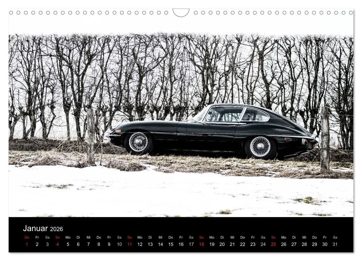 Bild: 9783516021660 | Jaguar E-Type 2026 (Wandkalender 2026 DIN A3 quer), CALVENDO...