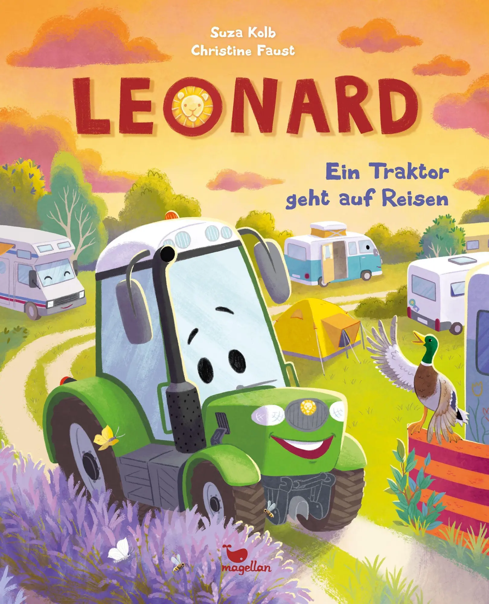 Cover: 9783734821660 | Leonard - Ein Traktor geht auf Reisen | Suza Kolb | Buch | Leonard