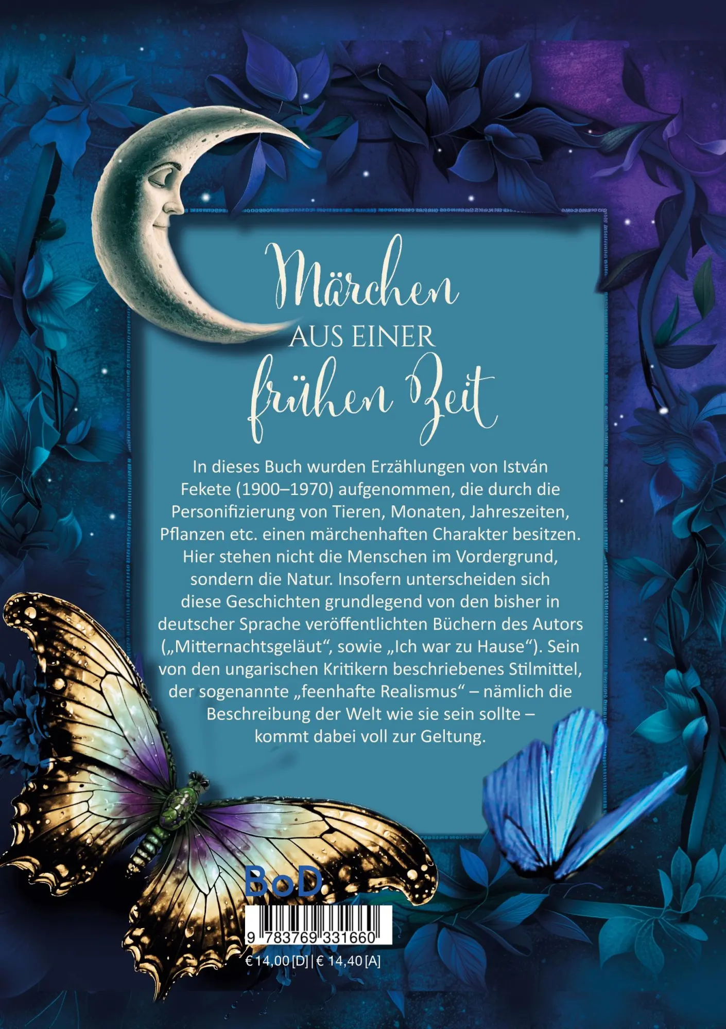 Rückseite: 9783769331660 | Märchen aus einer frühen Zeit | István Fekete | Taschenbuch | 270 S.