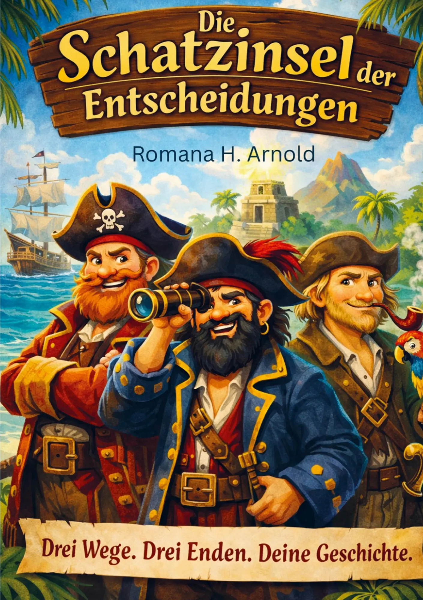 Cover: 9789403871660 | Die Schatzinsel der Entscheidungen | Romana H. Arnold | Taschenbuch