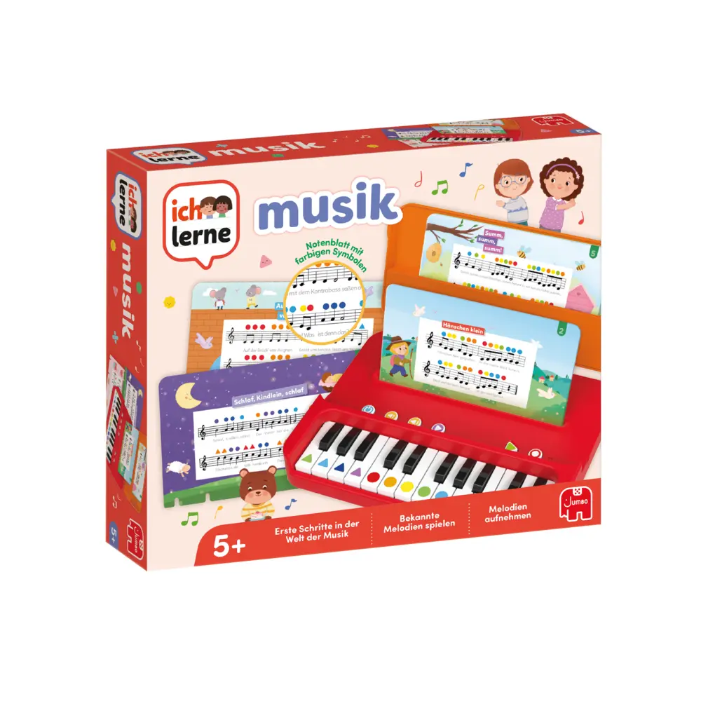 Cover: 8721017601760 | Ich lerne - Musik | Spiel | Deutsch | 2025 | Jumbo Spiele GmbH