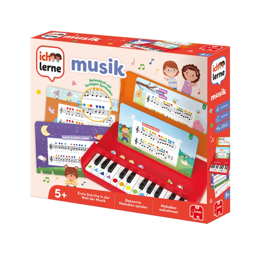 Bild: 8721017601760 | Ich lerne - Musik | Spiel | Deutsch | 2025 | Jumbo Spiele GmbH