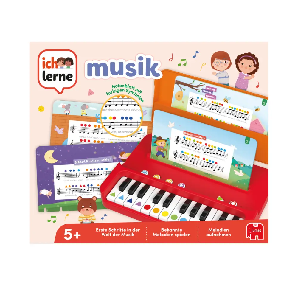 Bild: 8721017601760 | Ich lerne - Musik | Spiel | Deutsch | 2025 | Jumbo Spiele GmbH