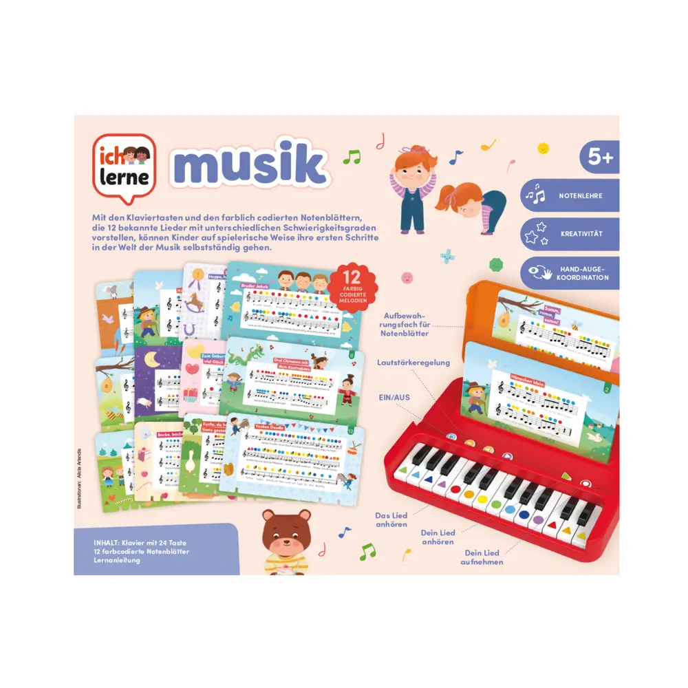 Bild: 8721017601760 | Ich lerne - Musik | Spiel | Deutsch | 2025 | Jumbo Spiele GmbH