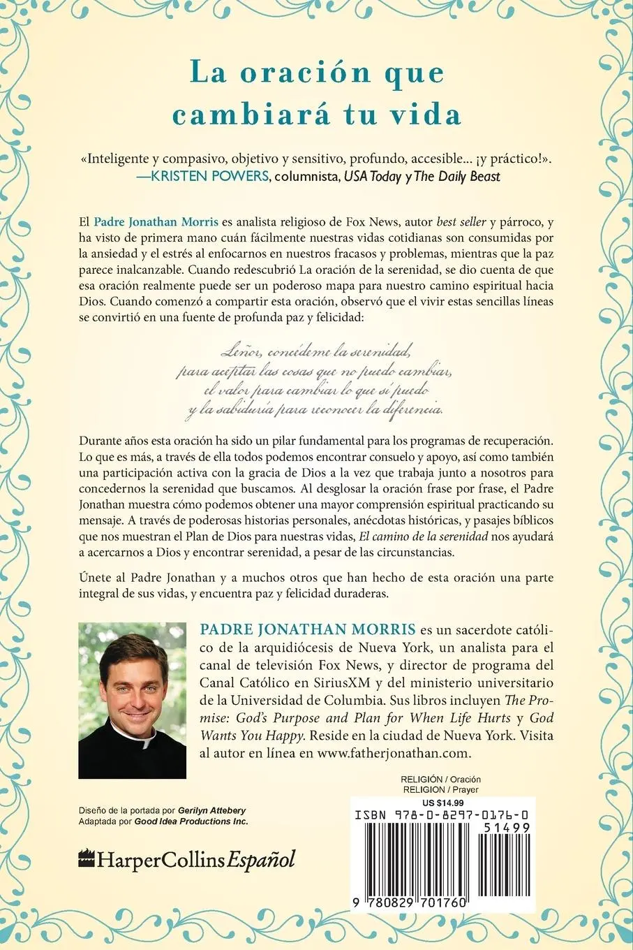 Rückseite: 9780829701760 | Camino de la Serenidad | Jonathan Morris | Taschenbuch | Spanisch