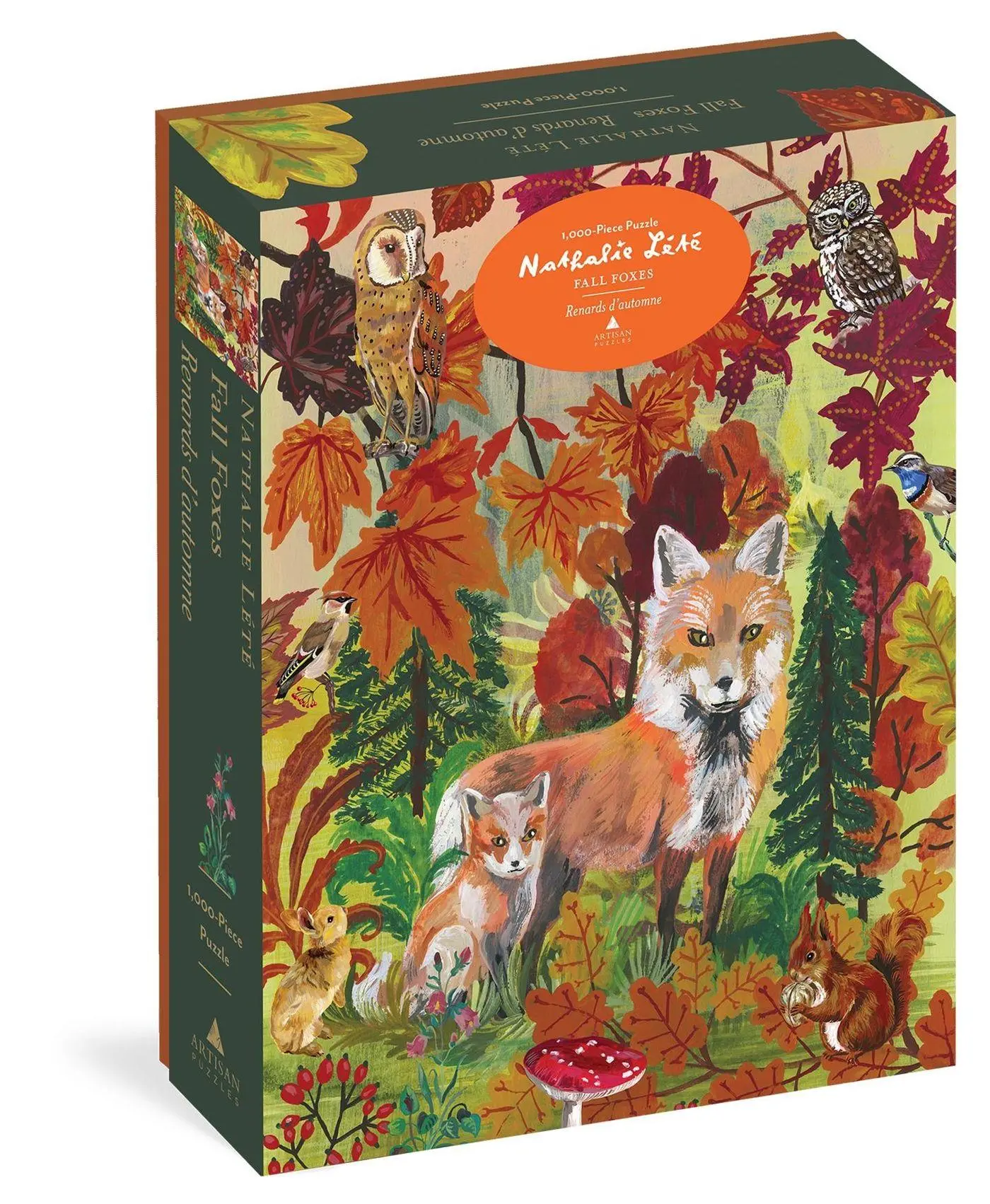 Cover: 9781648291760 | Nathalie Lété Fall Foxes 1,000-Piece Puzzle | Nathalie Lété | Spiel
