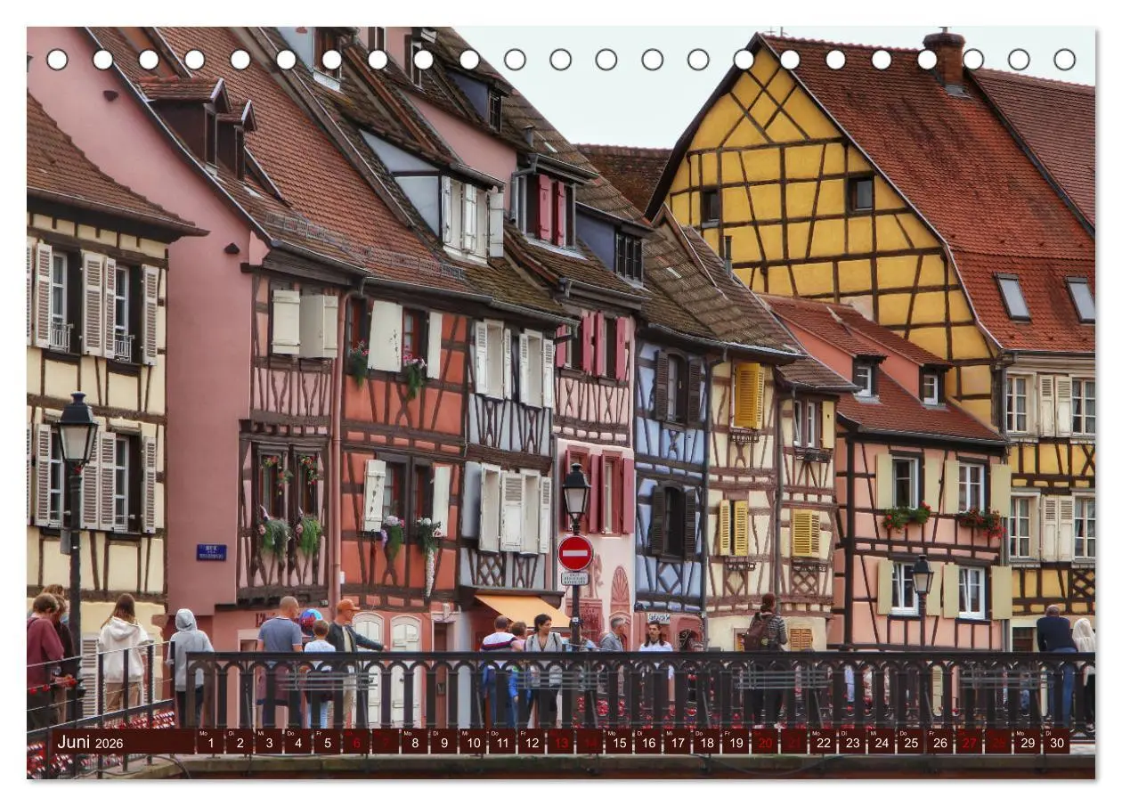 Bild: 9783457541760 | Das Elsass (Tischkalender 2026 DIN A5 quer), CALVENDO Monatskalender