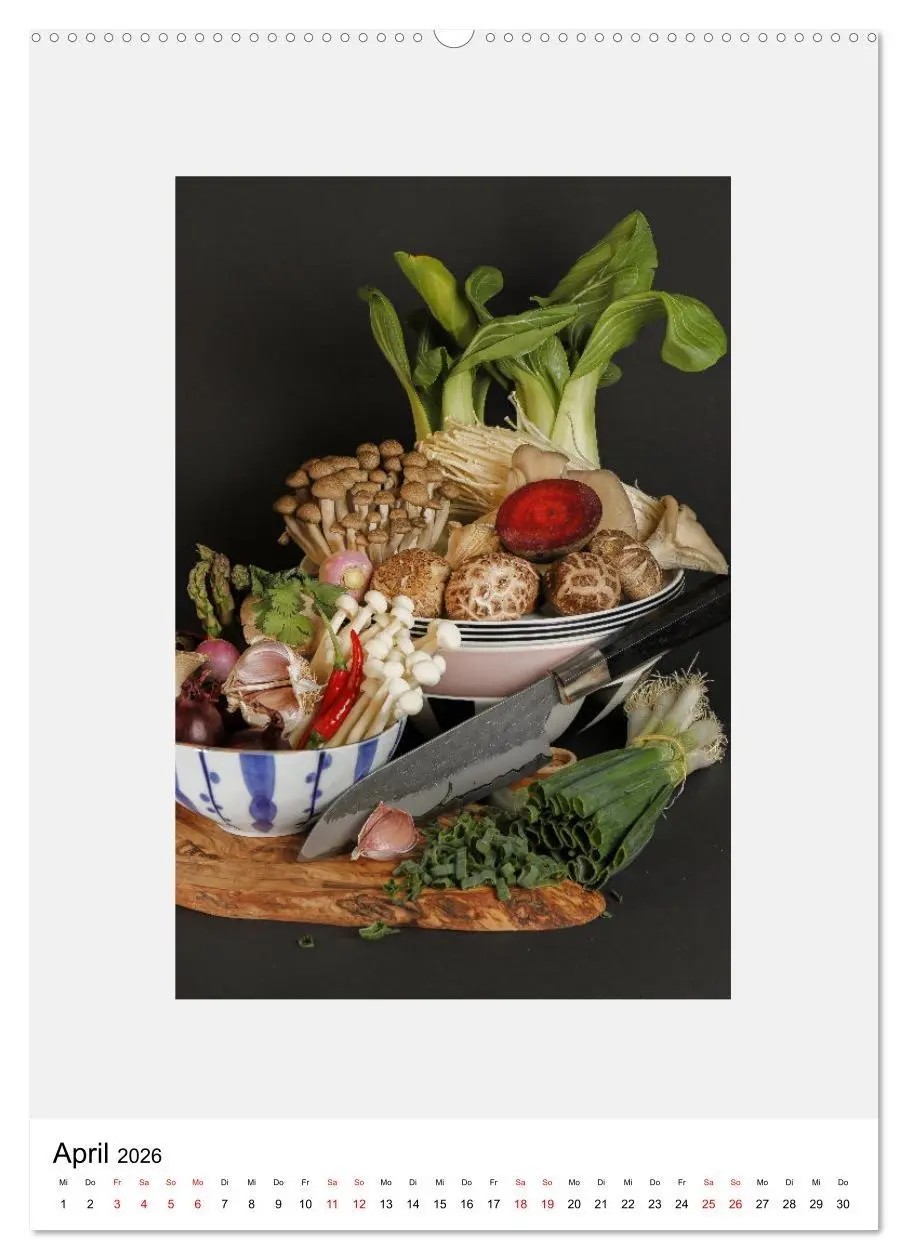 Bild: 9783516321760 | Japanese Cuisine II (hochwertiger Premium Wandkalender 2026 DIN A2...
