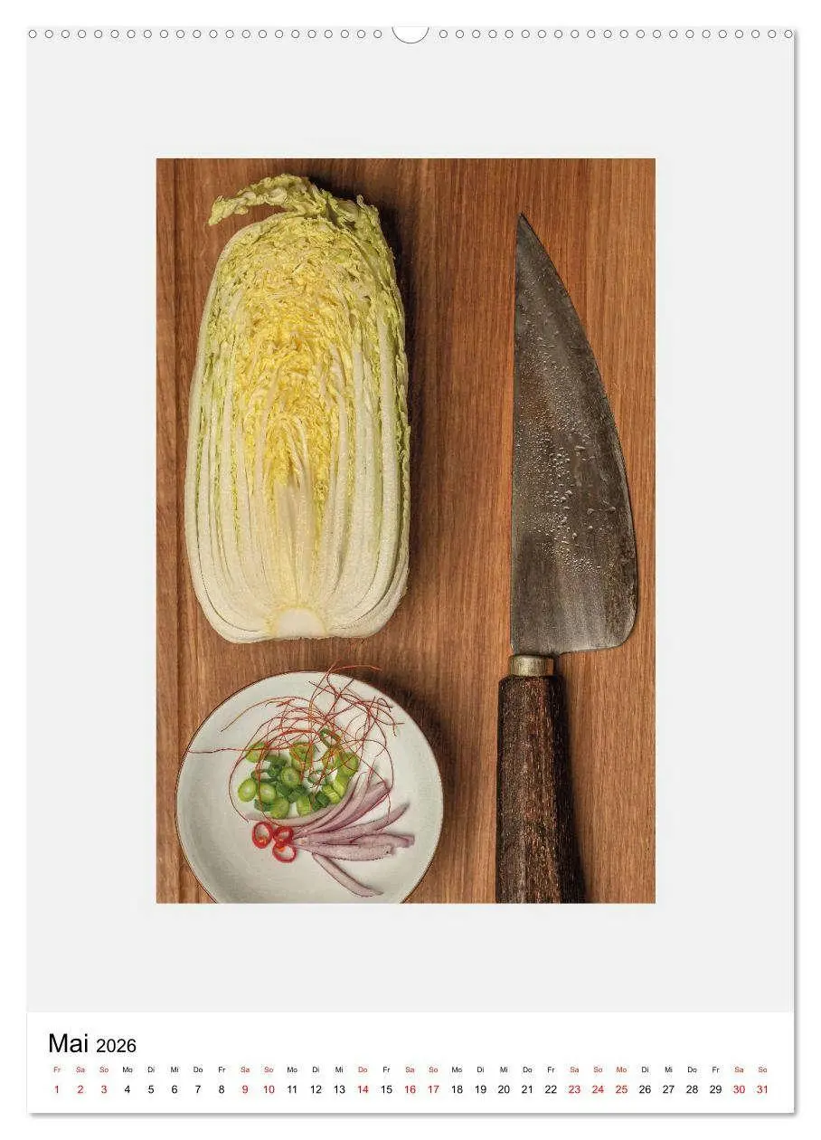 Bild: 9783516321760 | Japanese Cuisine II (hochwertiger Premium Wandkalender 2026 DIN A2...