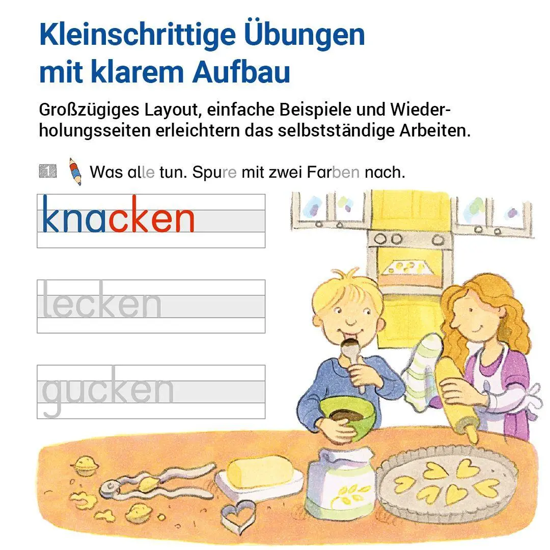 Bild: 9783619141760 | Das Förderheft Deutsch 1 | Erstes Lese- und Schreibtraining | 64 S.