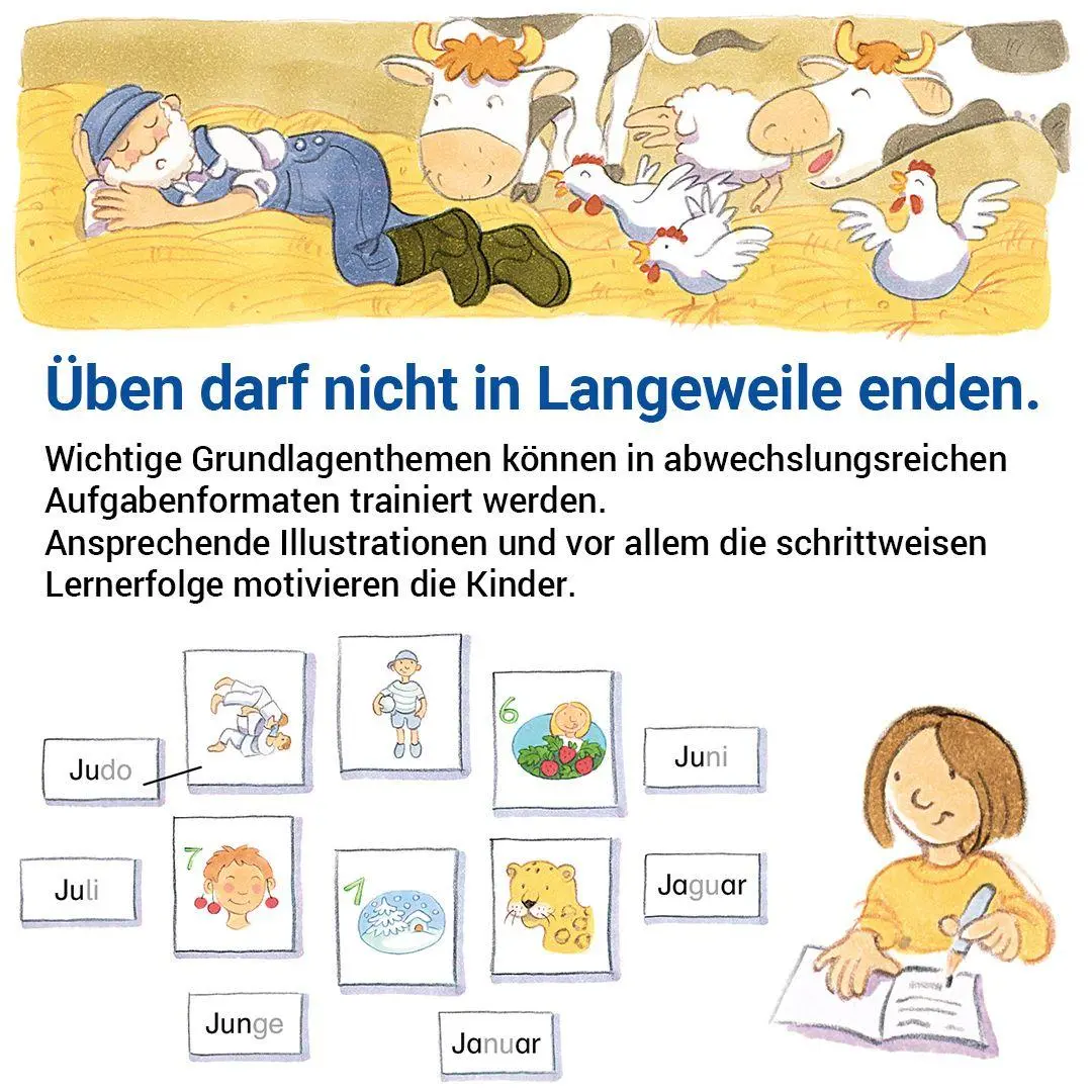 Bild: 9783619141760 | Das Förderheft Deutsch 1 | Erstes Lese- und Schreibtraining | 64 S.