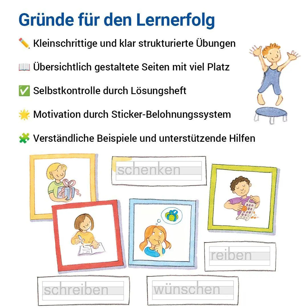 Bild: 9783619141760 | Das Förderheft Deutsch 1 | Erstes Lese- und Schreibtraining | 64 S.