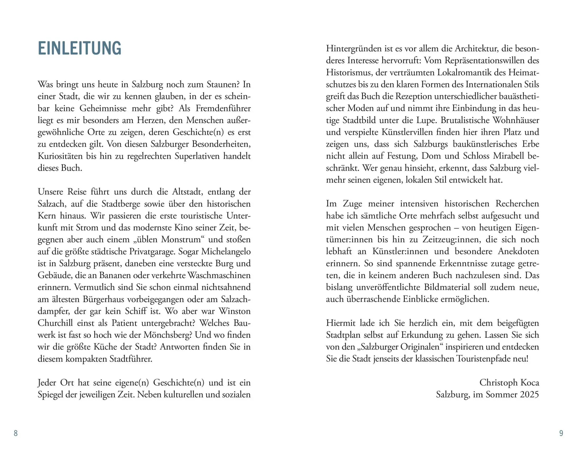 Bild: 9783702511760 | 30 x Salzburg zum Staunen | Christoph Koca | Taschenbuch | 144 S.