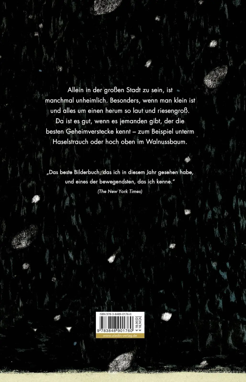 Rückseite: 9783848901760 | Unsichtbar in der großen Stadt | Sydney Smith | Buch | 48 S. | Deutsch