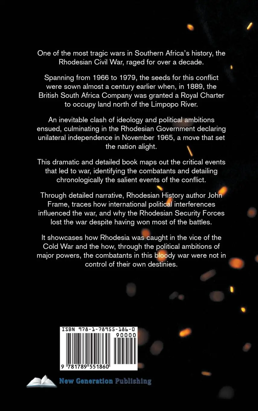 Rückseite: 9781789551860 | The Rhodesian Civil War (1966-1979) | John Frame | Buch | Englisch