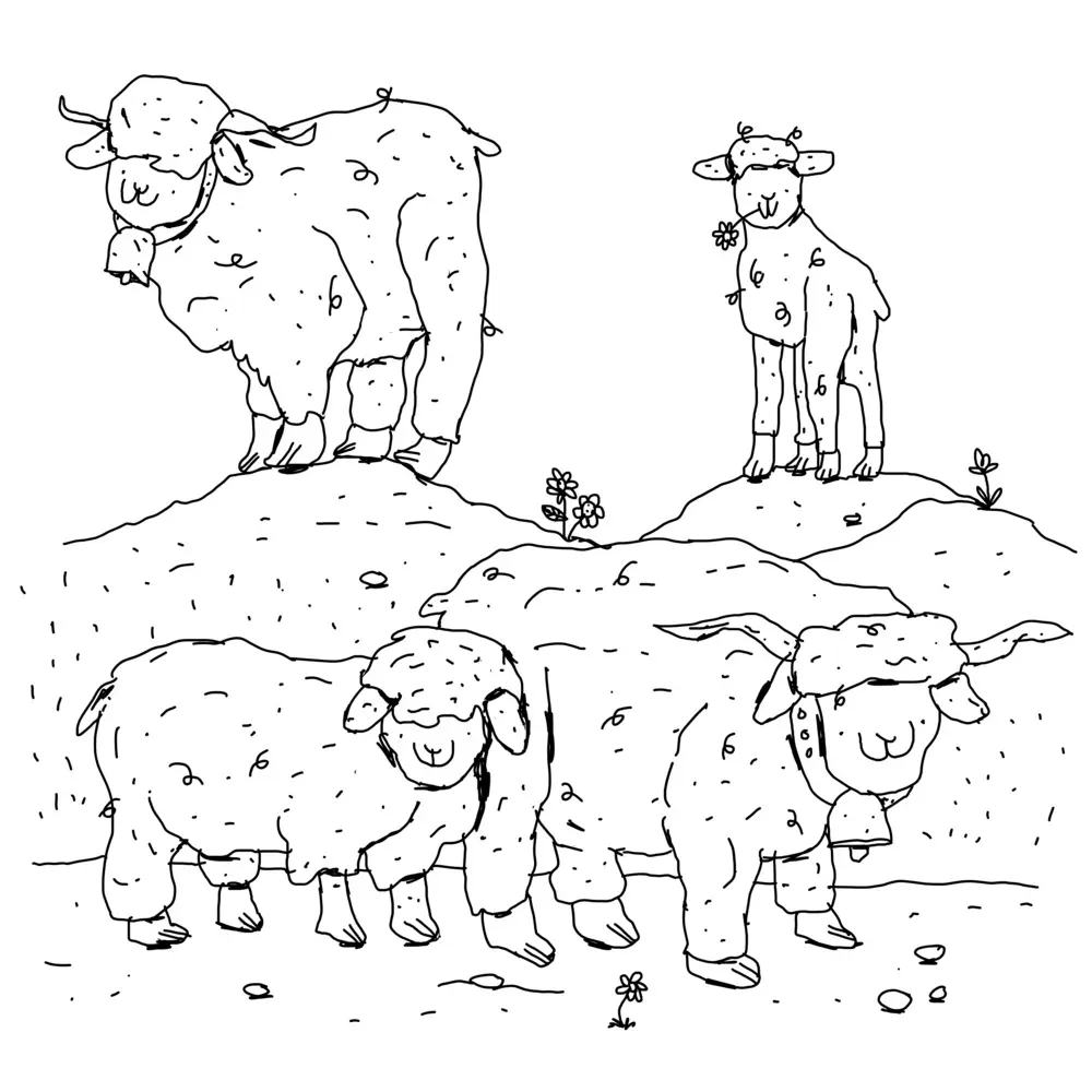 Bild: 9783038691860 | The Swiss Colouring Book | Malbuch - Livre Coloriage | Olivia Hadorn
