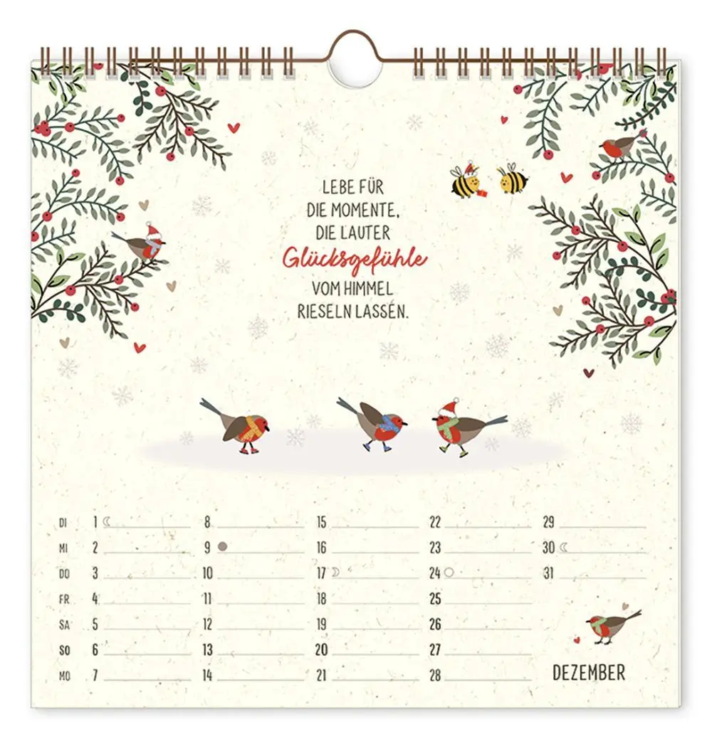 Bild: 9783986361860 | Botanic-Kalender 2026 Bee happy | Wandkalender | Original | Kalender