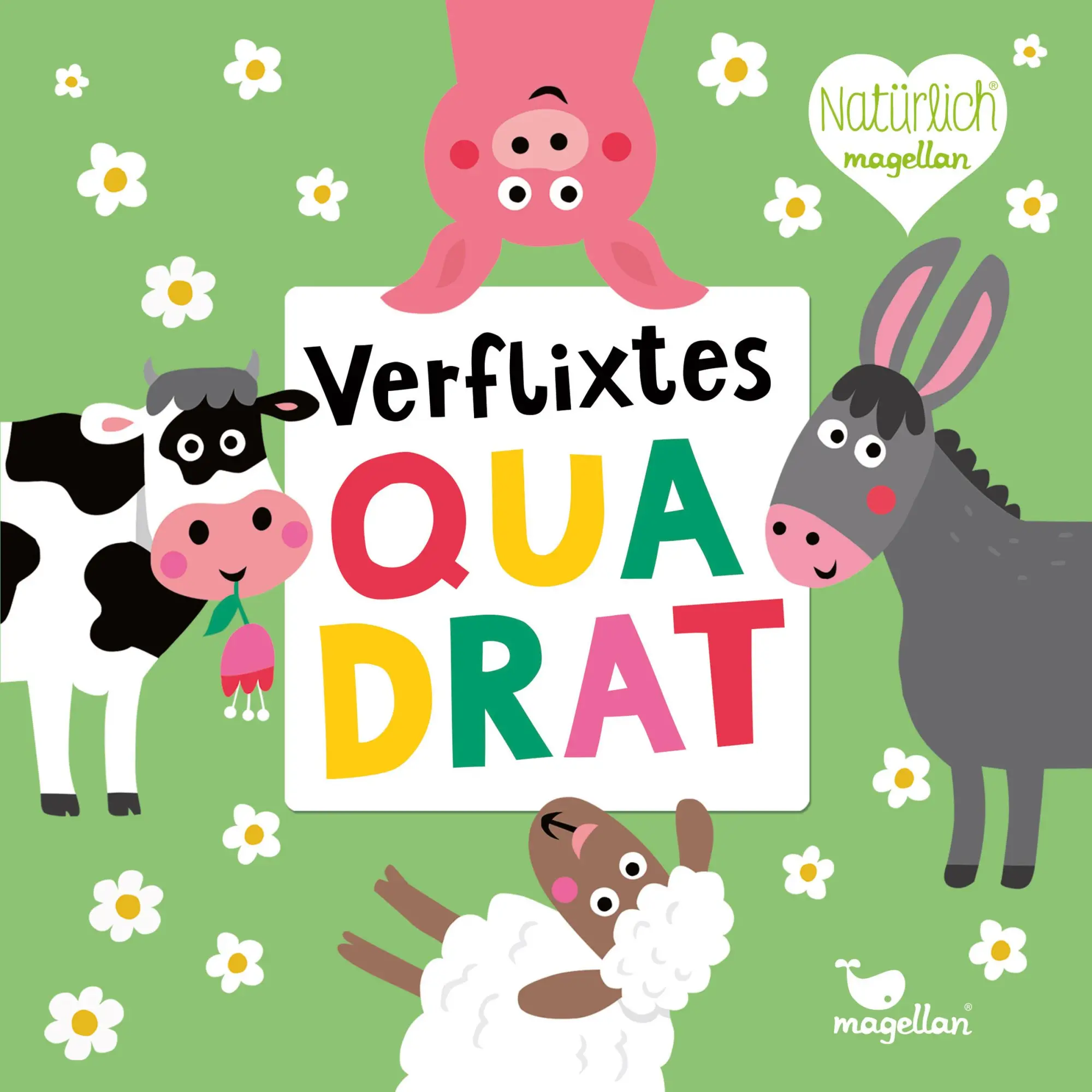 Cover: 4260671131960 | Verflixtes Quadrat - Bauernhoftiere | Spiel | N3196 | Deutsch | 2022