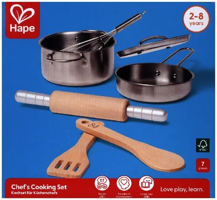 Cover: 6943478011960 | Hape - Kochset für Küchenchefs | Toynamics Europe GmbH | E3137 | 2025