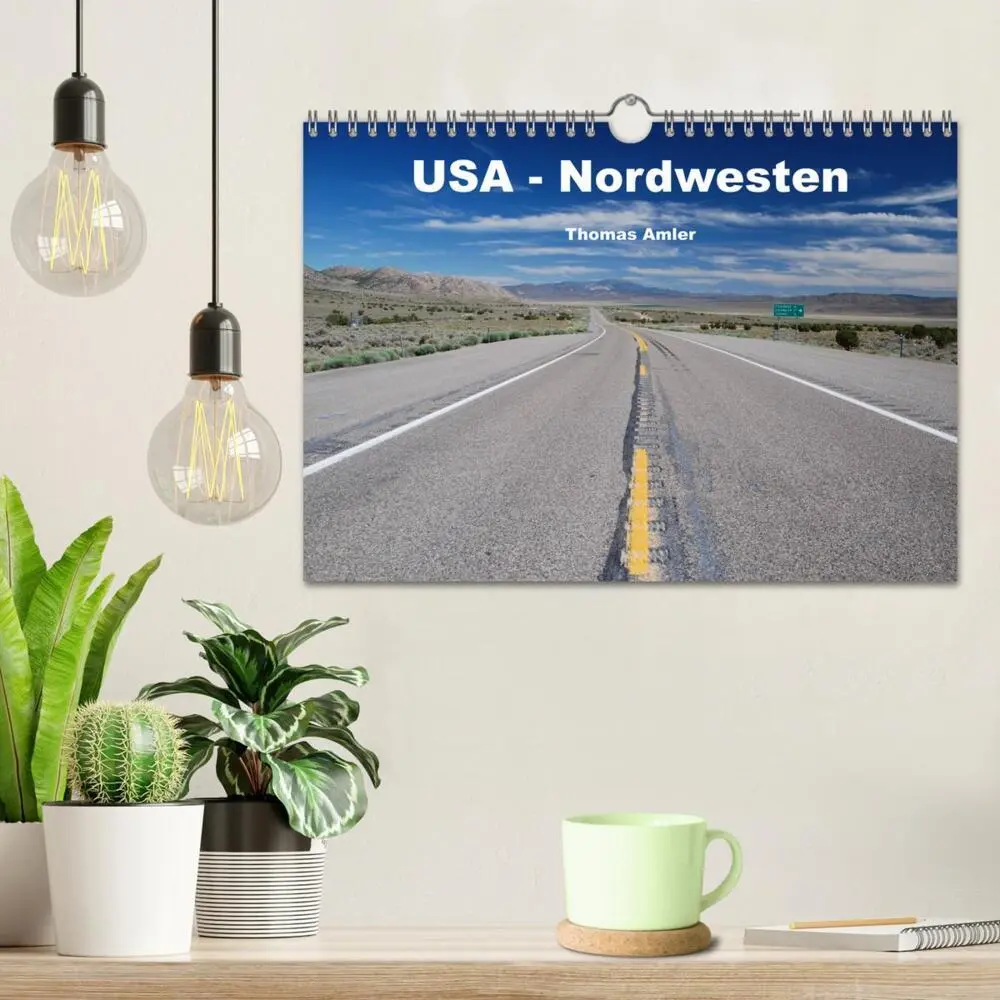 Bild: 9783435741960 | USA - Nordwesten (Wandkalender 2025 DIN A4 quer), CALVENDO...