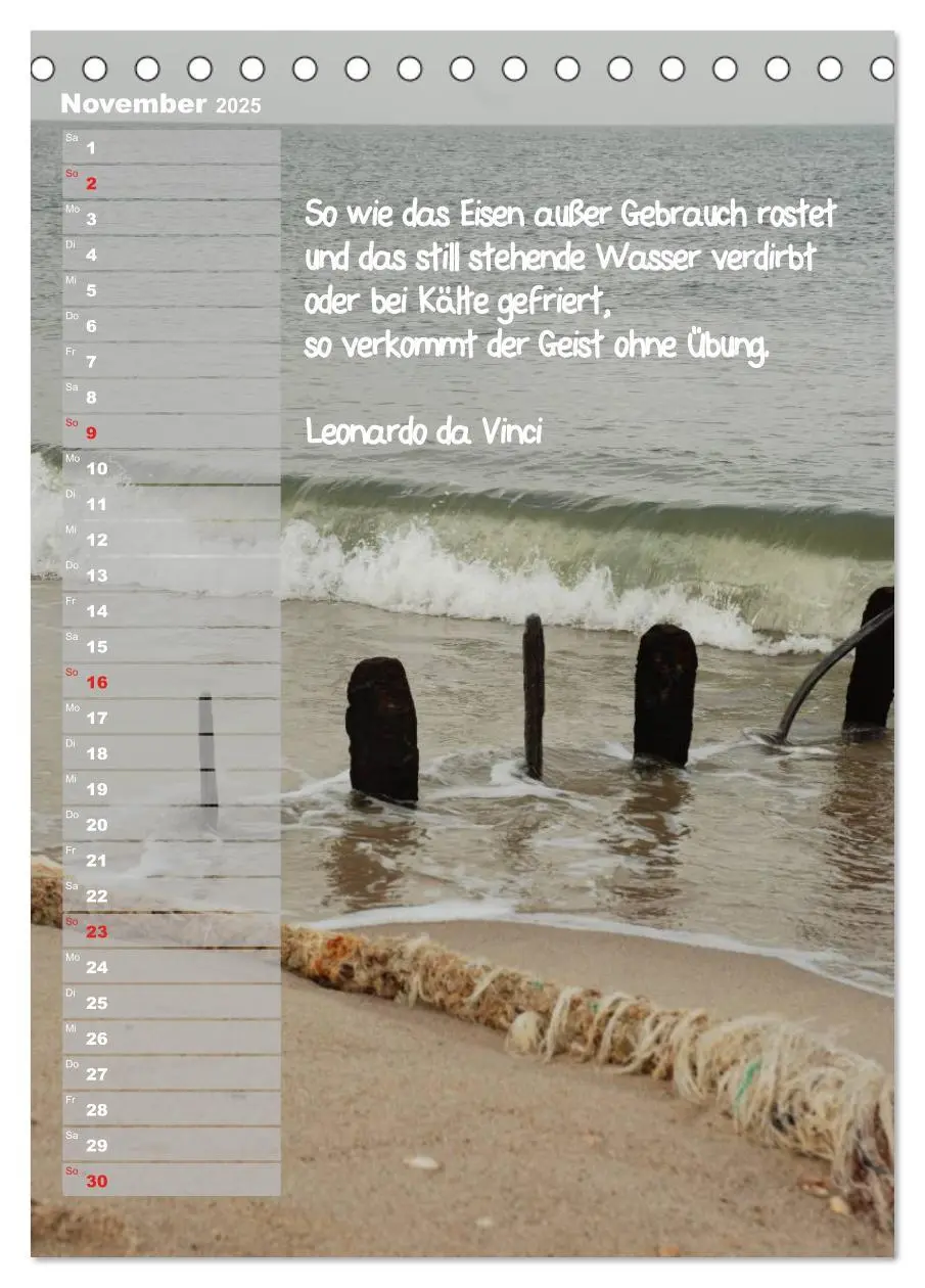 Bild: 9783457071960 | maritim inspiriert / Geburtstagskalender (Tischkalender 2025 DIN A5...