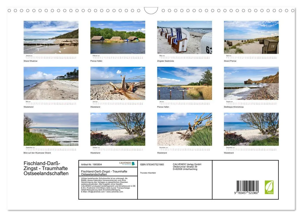 Bild: 9783457521960 | Fischland-Darß-Zingst - Traumhafte Ostseelandschaften (Wandkalender...