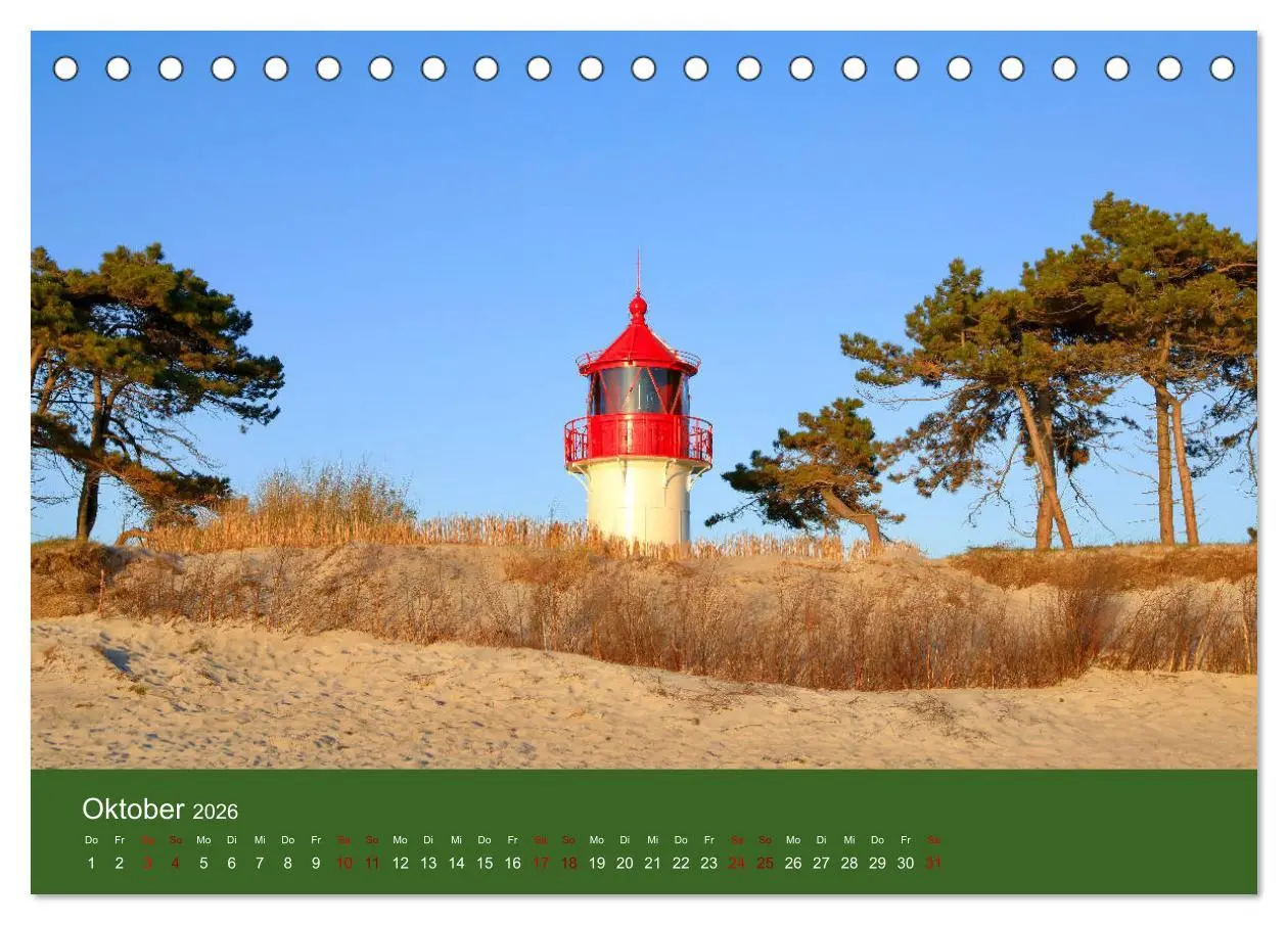 Bild: 9783457691960 | Hiddensee mon amour (Tischkalender 2026 DIN A5 quer), CALVENDO...