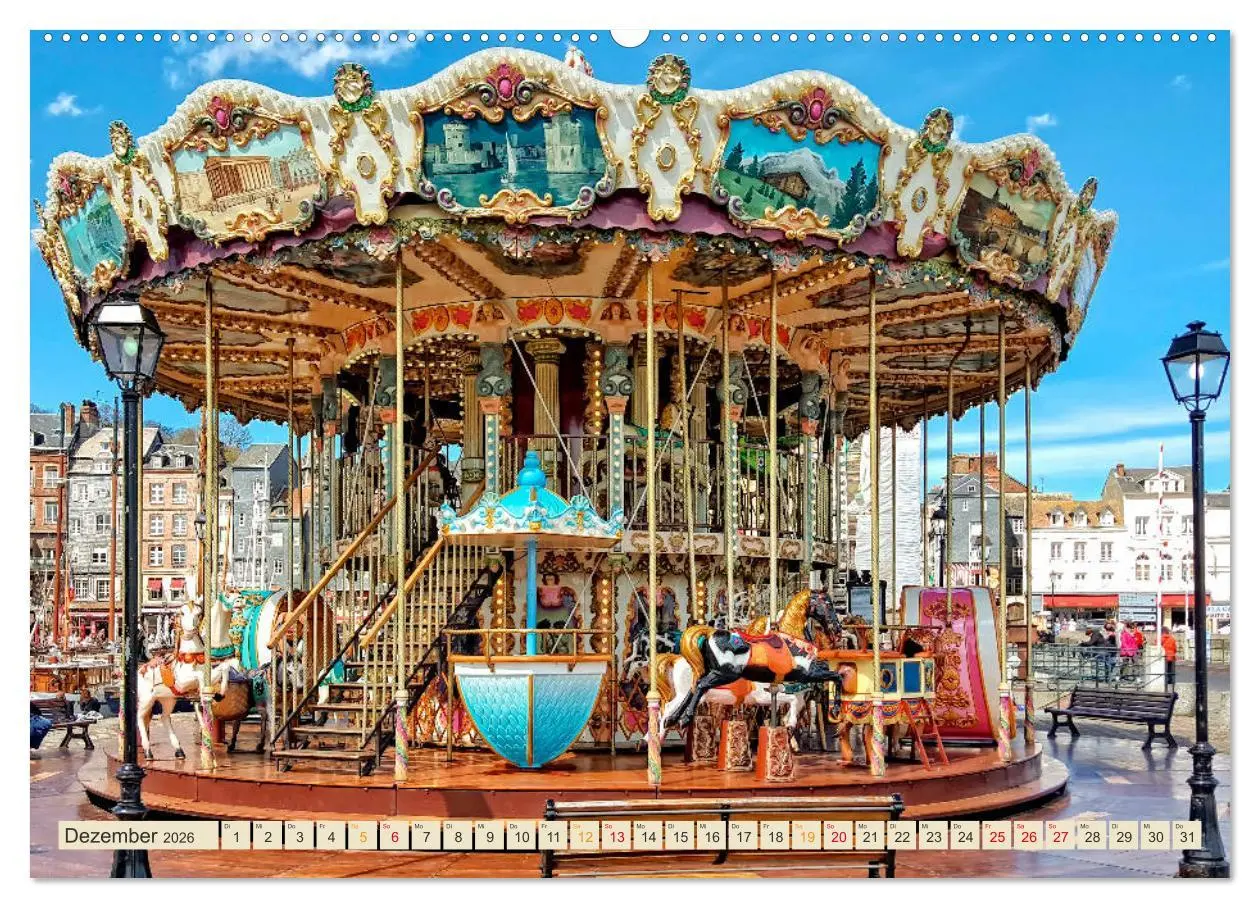 Bild: 9783457831960 | Honfleur - Bezauberndes Frankreich (Wandkalender 2026 DIN A2 quer),...