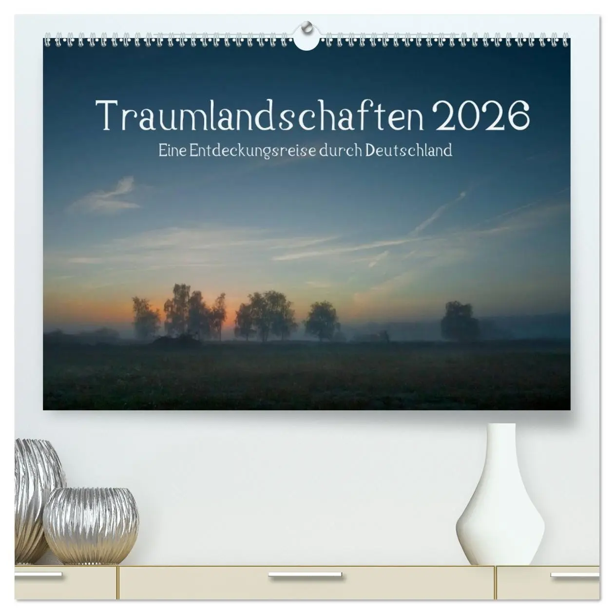 Cover: 9783516091960 | Traumlandschaften 2026 (hochwertiger Premium Wandkalender 2026 DIN...