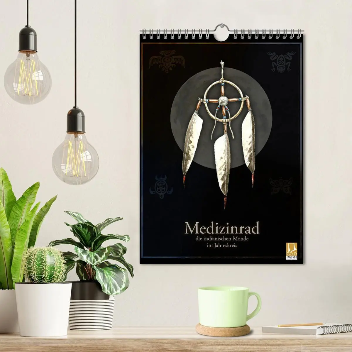 Bild: 9783569871960 | Medizinrad - die indianischen Monde im Jahreskreis (Wandkalender...