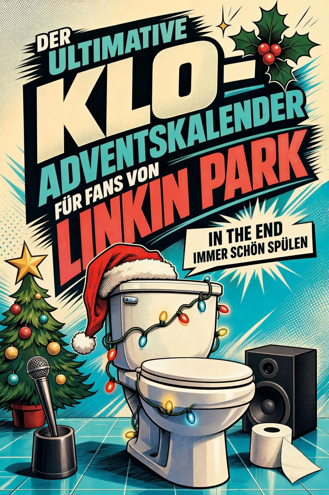 Cover: 9783696111960 | Der ultimative Klo-Adventskalender für Fans von Linkin Park | Lang
