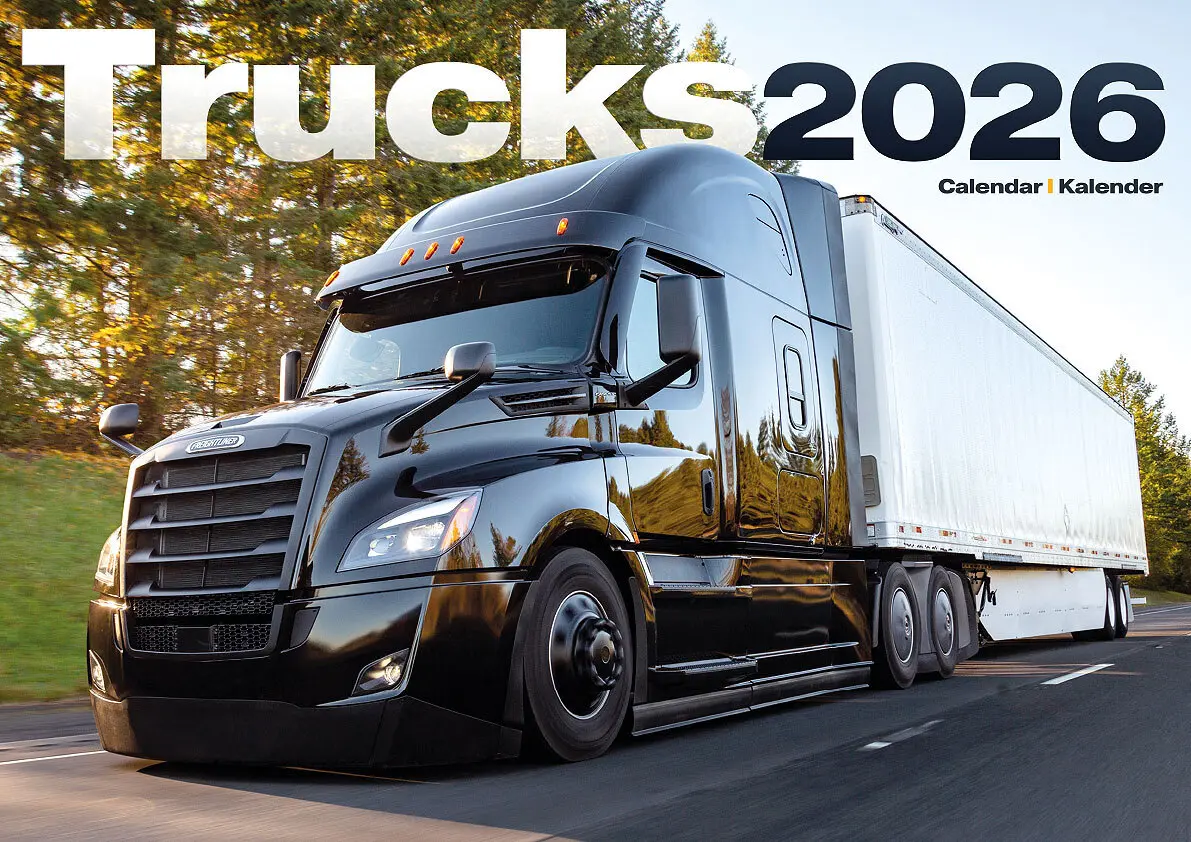 Cover: 9798893611960 | Trucks 2026 - LKWs - Lastkraftwagen | Der LKW Kalender | Kalender