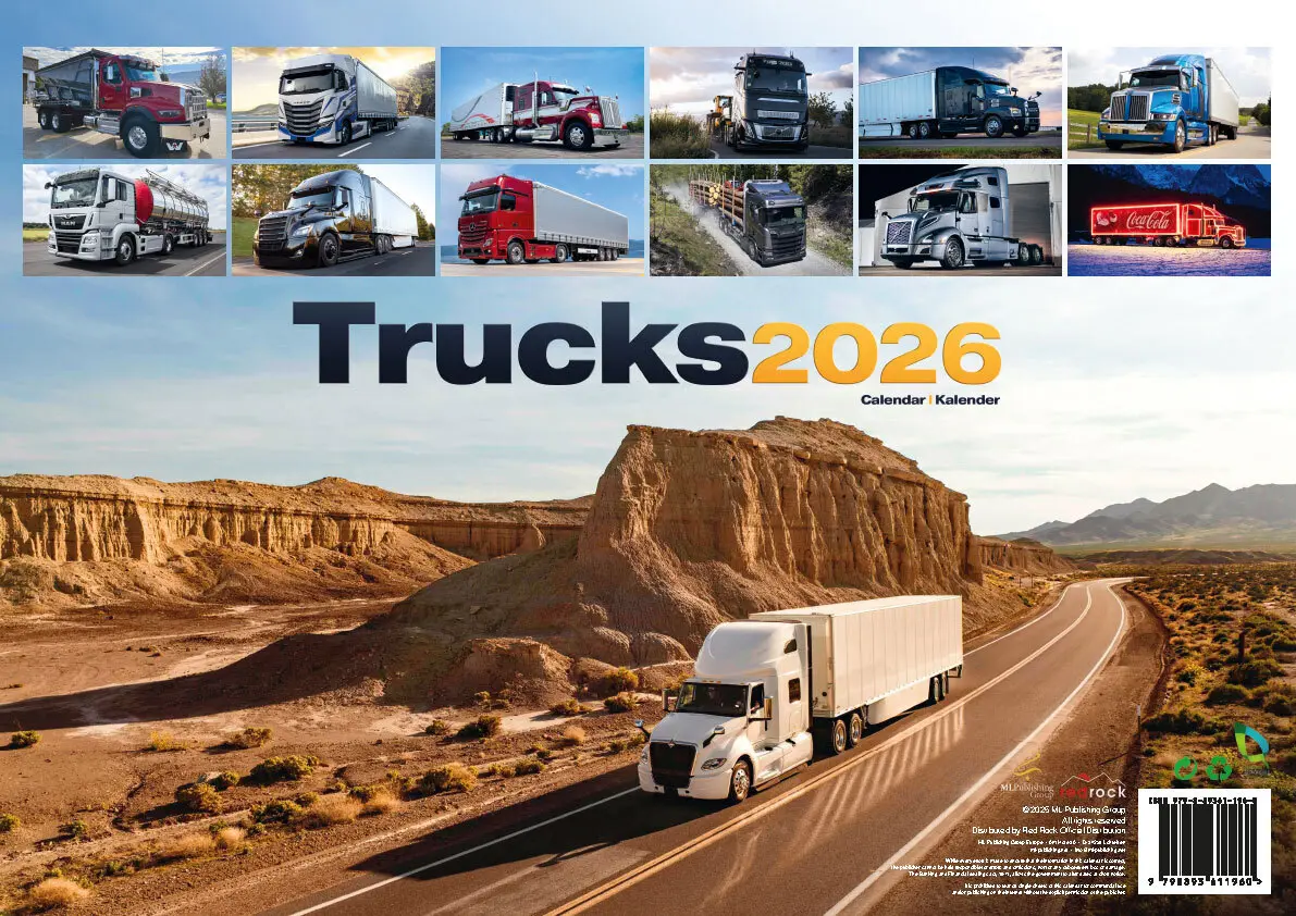 Bild: 9798893611960 | Trucks 2026 - LKWs - Lastkraftwagen | Der LKW Kalender | Kalender