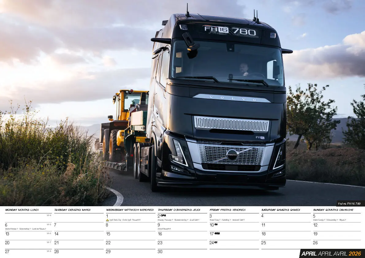 Bild: 9798893611960 | Trucks 2026 - LKWs - Lastkraftwagen | Der LKW Kalender | Kalender