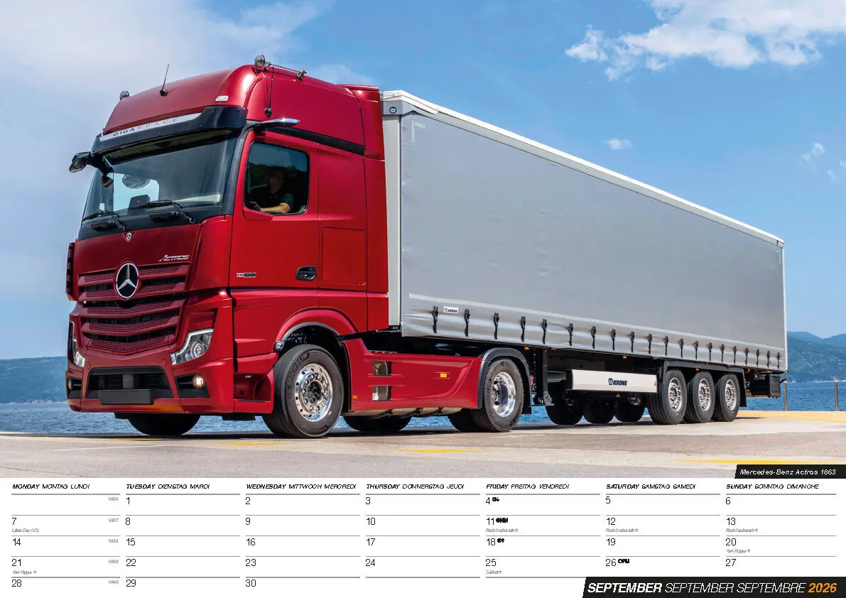 Bild: 9798893611960 | Trucks 2026 - LKWs - Lastkraftwagen | Der LKW Kalender | Kalender
