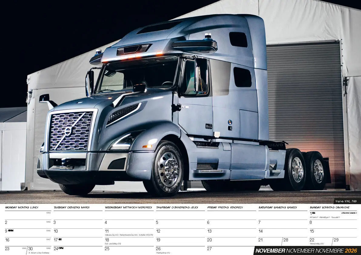 Bild: 9798893611960 | Trucks 2026 - LKWs - Lastkraftwagen | Der LKW Kalender | Kalender