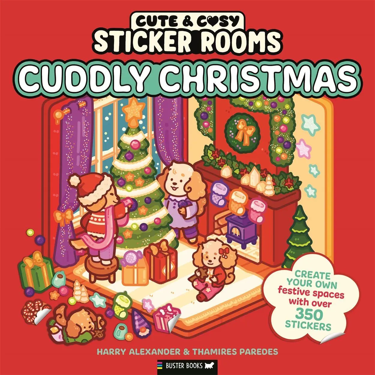 Cover: 9781837252060 | Sticker Rooms: Cuddly Christmas | Harry Alexander | Taschenbuch | 2026
