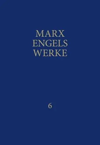 Cover: 9783320002060 | MEW / Marx-Engels-Werke Band 6 | November 1848 - Juli 1849 | Buch
