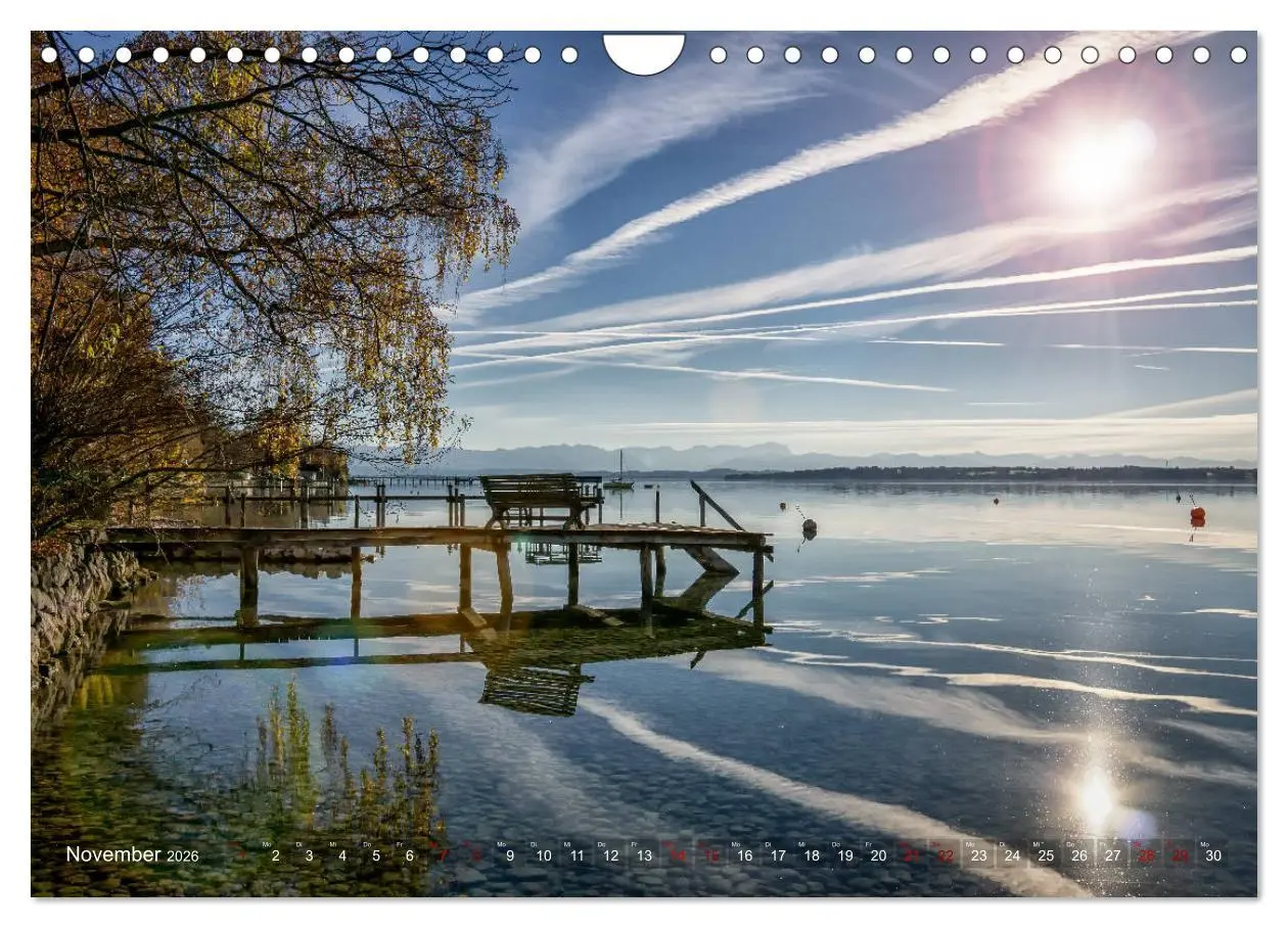 Bild: 9783457892060 | Fünf-Seen-Land (Wandkalender 2026 DIN A4 quer), CALVENDO...