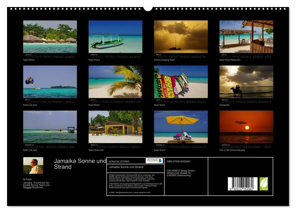 Bild: 9783516052060 | Jamaika Sonne und Strand (hochwertiger Premium Wandkalender 2026...