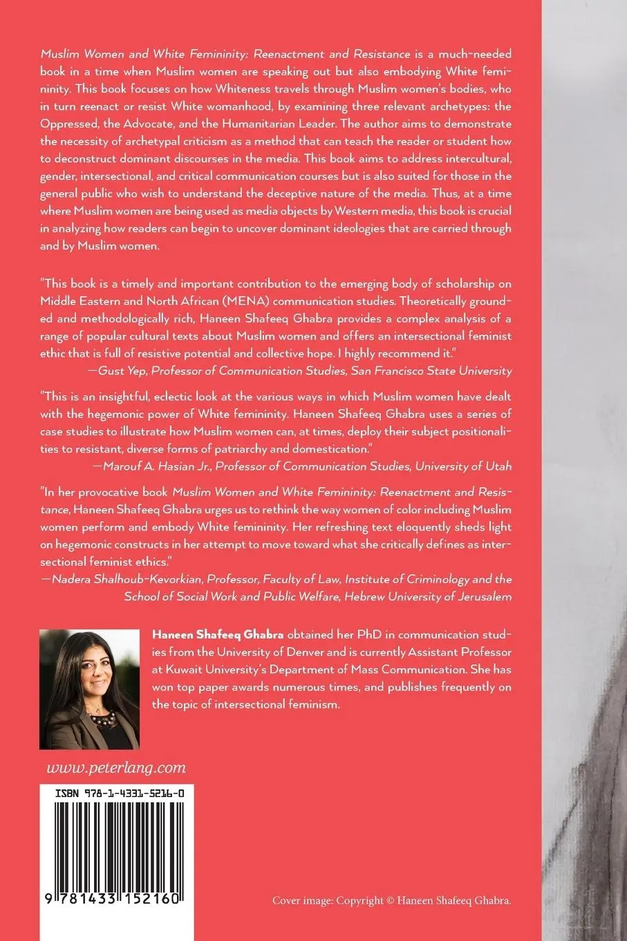 Rückseite: 9781433152160 | Muslim Women and White Femininity | Reenactment and Resistance | Buch