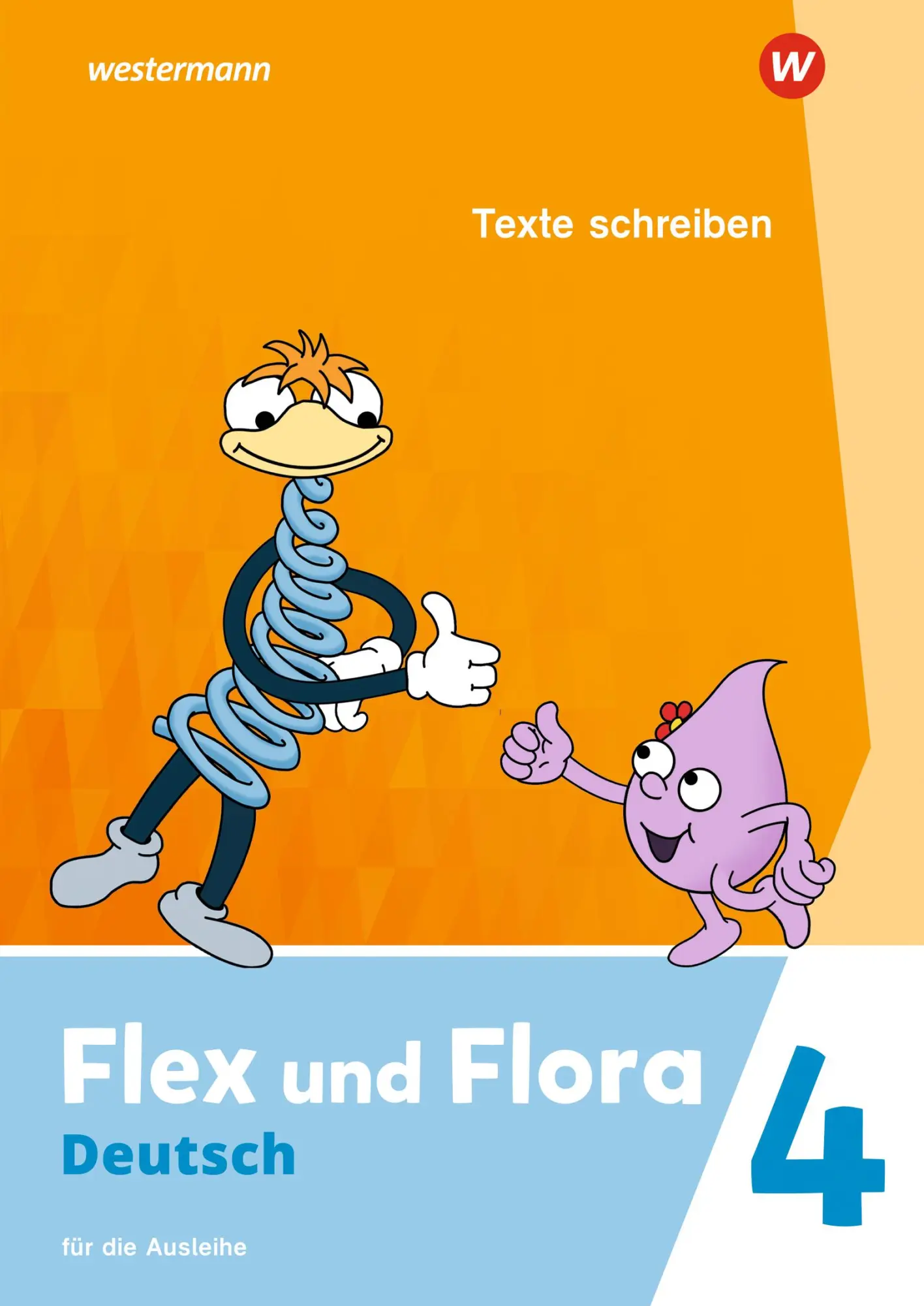 Cover: 9783141042160 | Flex und Flora 4. Heft Texte schreiben (Druckschrift) Für die Ausleihe