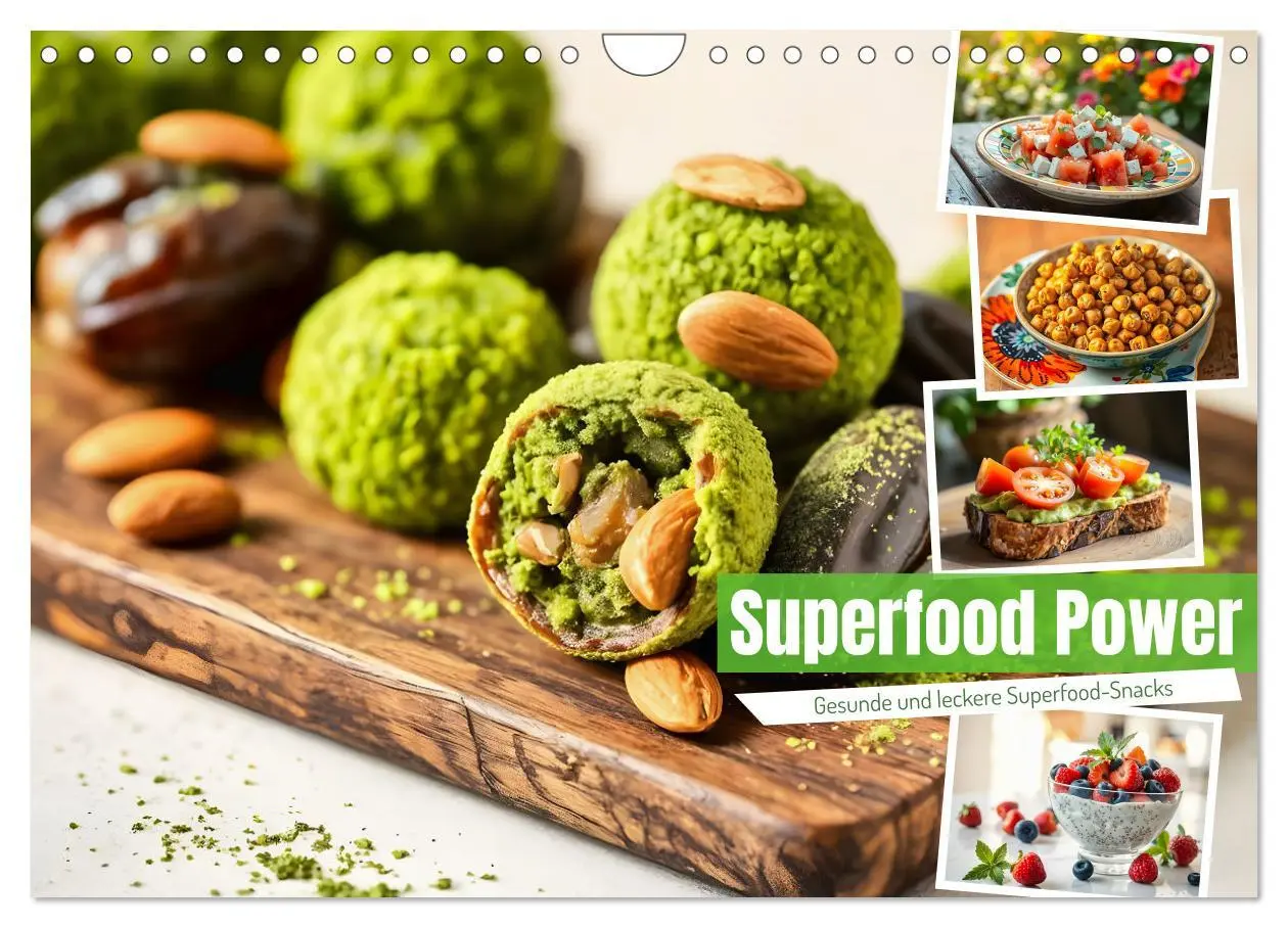 Cover: 9783457262160 | Superfood Power - Gesunde und leckere Superfood-Snacks...