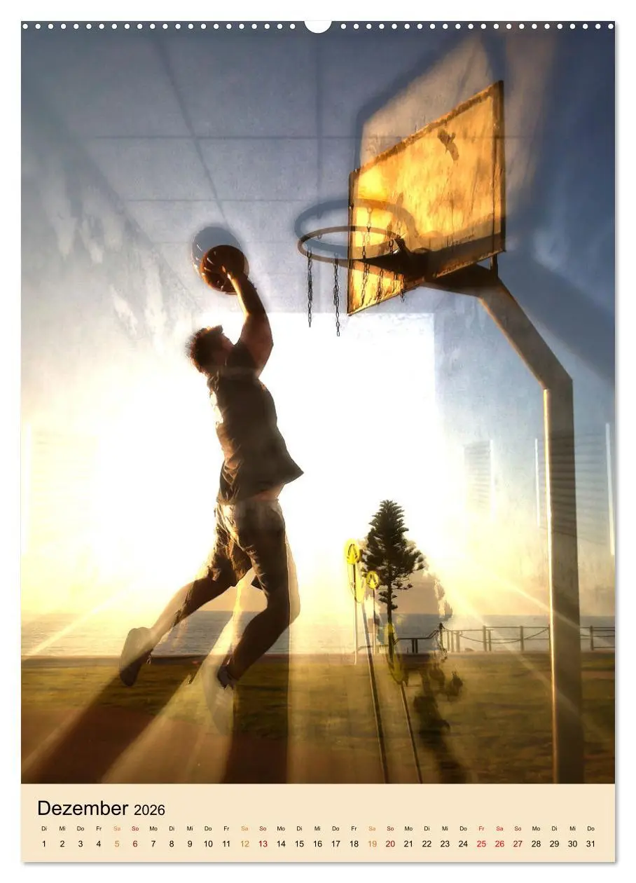 Bild: 9783516352160 | Basketball Fun (hochwertiger Premium Wandkalender 2026 DIN A2...