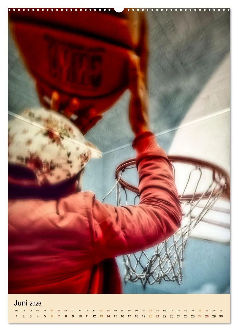 Bild: 9783516352160 | Basketball Fun (hochwertiger Premium Wandkalender 2026 DIN A2...