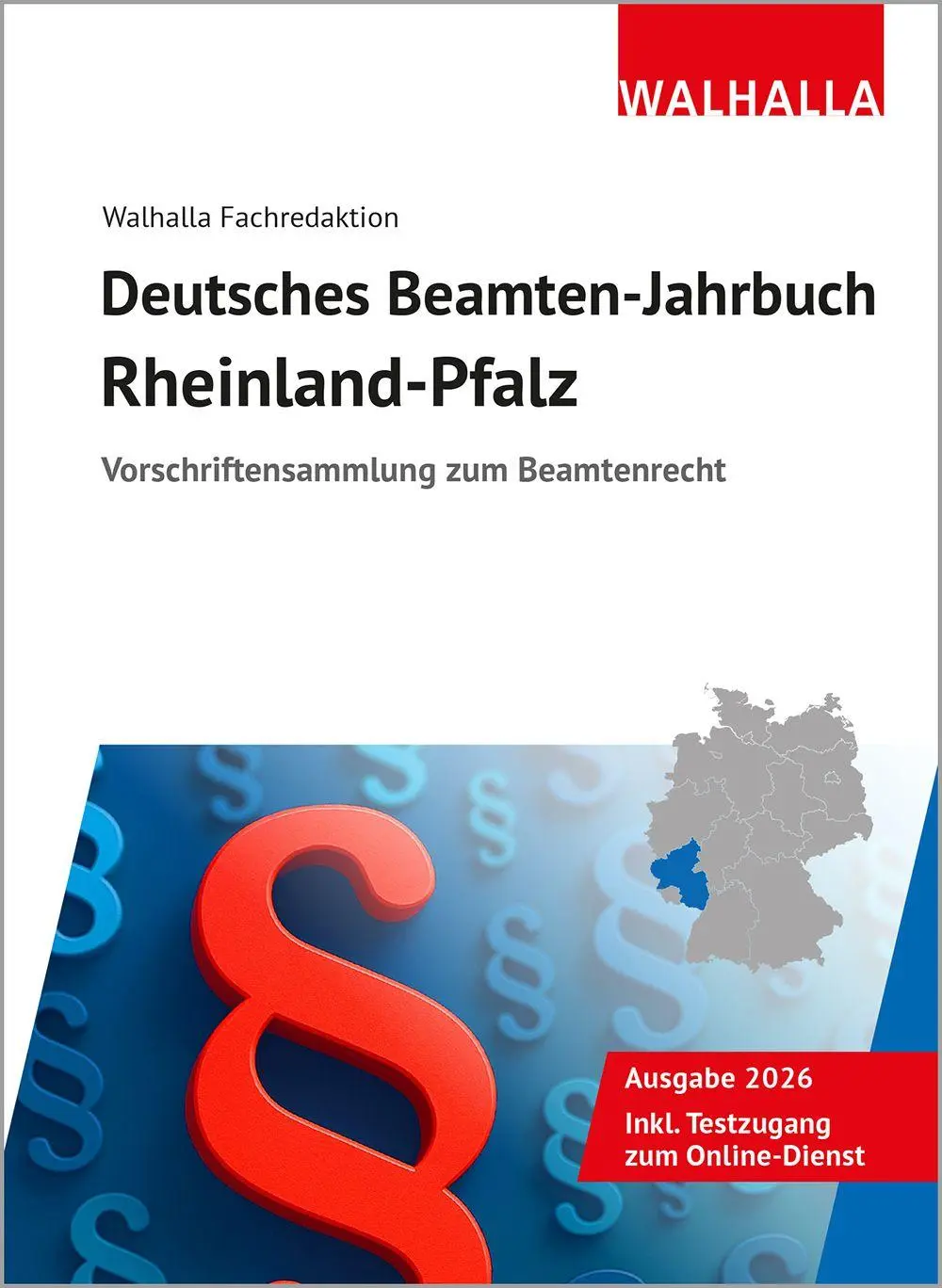Cover: 9783802912160 | Deutsches Beamten-Jahrbuch Rheinland-Pfalz 2026 | Fachredaktion | Buch